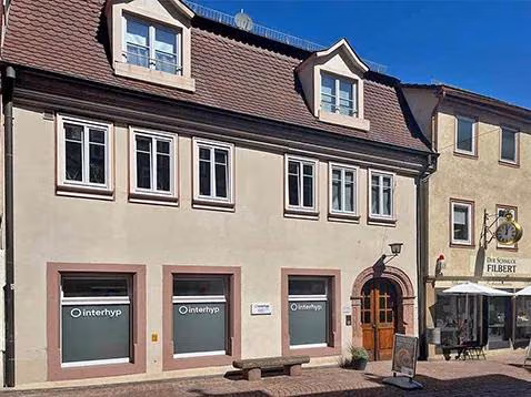 Außenansicht der Interhyp Geschäftsstelle Miltenberg, Hauptstaße 140