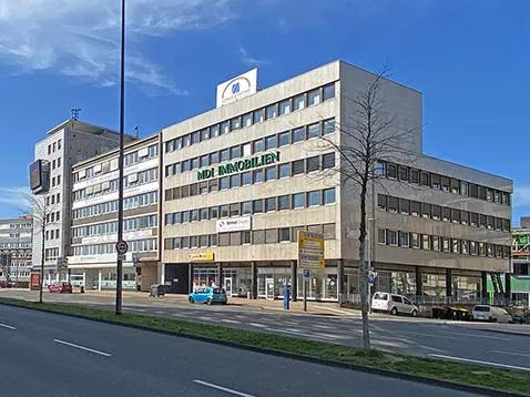 Außenansicht der Interhyp Geschäftsstelle Wuppertal, Bundesallee 217