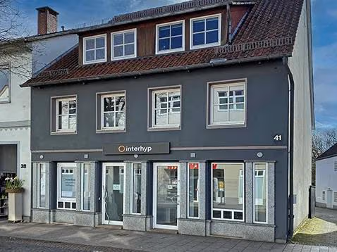 Außenansicht der Interhyp Geschäftsstelle Walsrode, Lange Straße 41