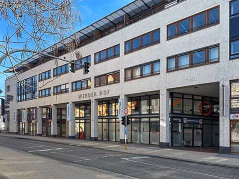 Außenansicht der Interhyp Geschäftsstelle Schwerin, Werderstraße 74