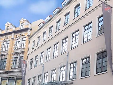 Außenansicht der Interhyp Geschäftsstelle Halle, Leipziger Straße 5