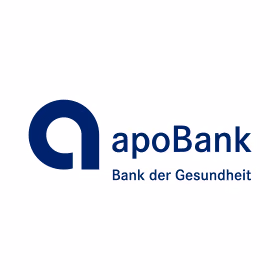 Logo der apoBank, Bank der Gesundheit