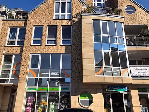 Außenansicht der Interhyp Geschäftsstelle Cloppenburg, Mühlenstraße 26