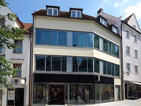 Außenansicht der Interhyp Geschäftsstelle Kempten, Fischerstraße 36