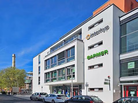 Außenansicht der Interhyp Niederlassung Heidelberg, Alte Eppelheimer Straße 8
