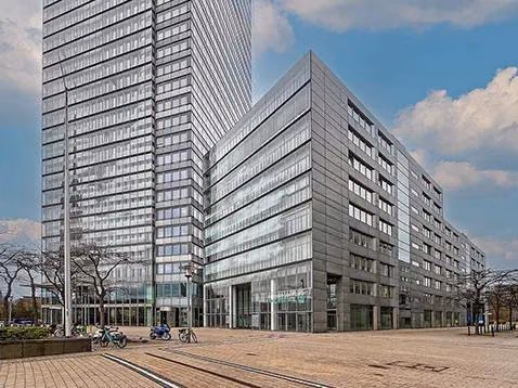 Außenansicht der Interhyp Niederlassung Köln, Im Mediapark 8a
