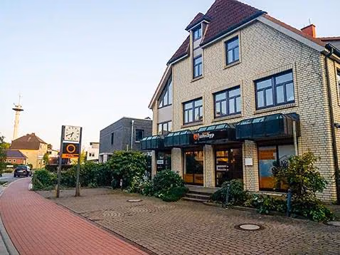 Außenansicht der Interhyp Geschäftsstelle Buxtehude, Poststraße 19