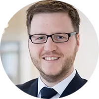 Porträt von Marco Schumacher, Leiter Interhyp Geschäftsstellen Coesfeld und Münster