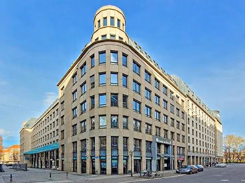 Außenansicht der Interhyp Niederlassung Leipzig, Brühl 67
