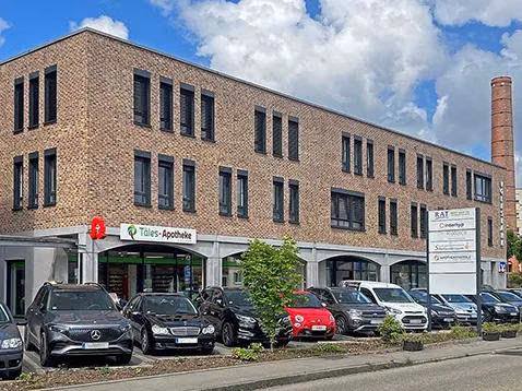 Außenansicht der Interhyp Geschäftsstelle Weissach im Tal, Welzheimer Straße 42