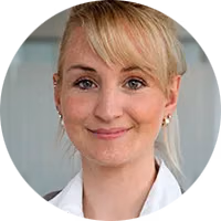 Porträt von Sandra Beetz, Leiterin Interhyp Geschäftsstellen Erfurt und Ilmenau