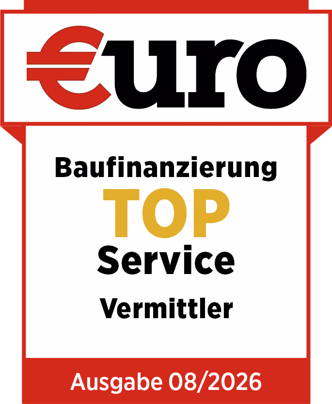 €uro-Siegel 2026 „Top Service“ für Interhyp