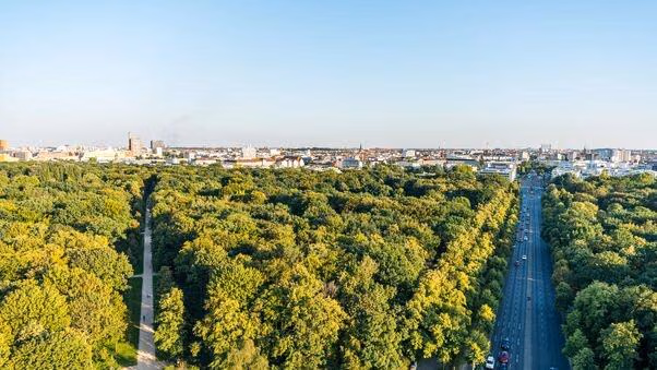 Panoramablick auf eine Stadt als Symbol für die Immobilienpreisentwicklung.