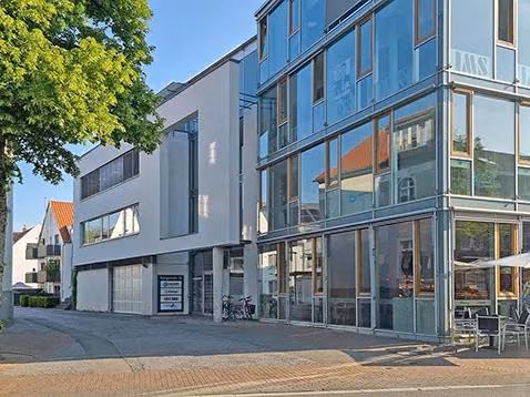 Außenansicht der Interhyp Geschäftsstelle Gütersloh, Königstraße 38