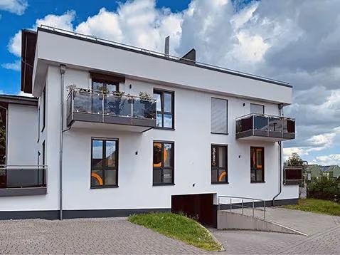 Außenansicht der Interhyp Geschäftsstelle Gießen, Ursulum 18a