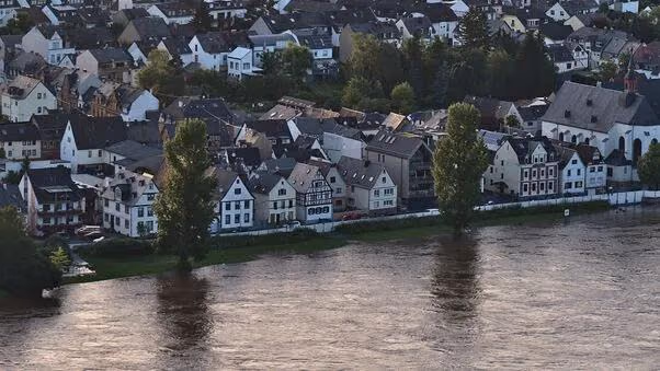 Häuser am Wasser.