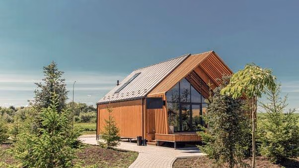 Ein nachhaltiges Haus aus Holz