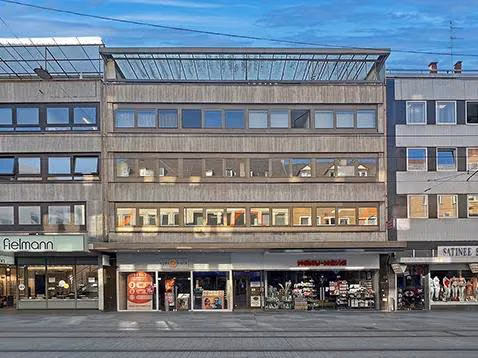 Außenansicht der Interhyp Geschäftsstelle Würzburg, Kaiserstraße 24