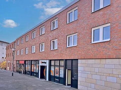 Außenansicht der Interhyp Geschäftsstelle Wolfsburg, Mecklenburger Straße 13-15