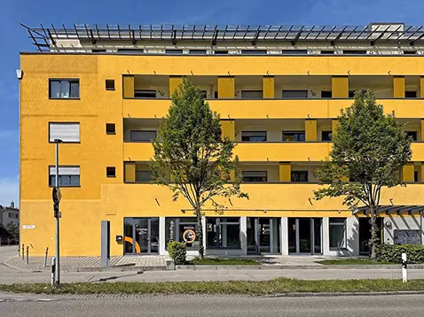 Außenansicht der Interhyp Geschäftsstelle Dachau, Theodor-Heuss-Straße 12