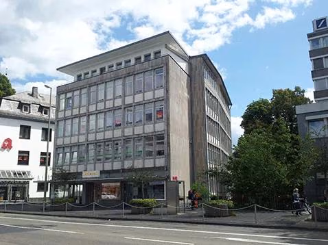 Außenansicht der Interhyp Geschäftsstelle Siegen / Kreuztal, Hagenerstraße 51