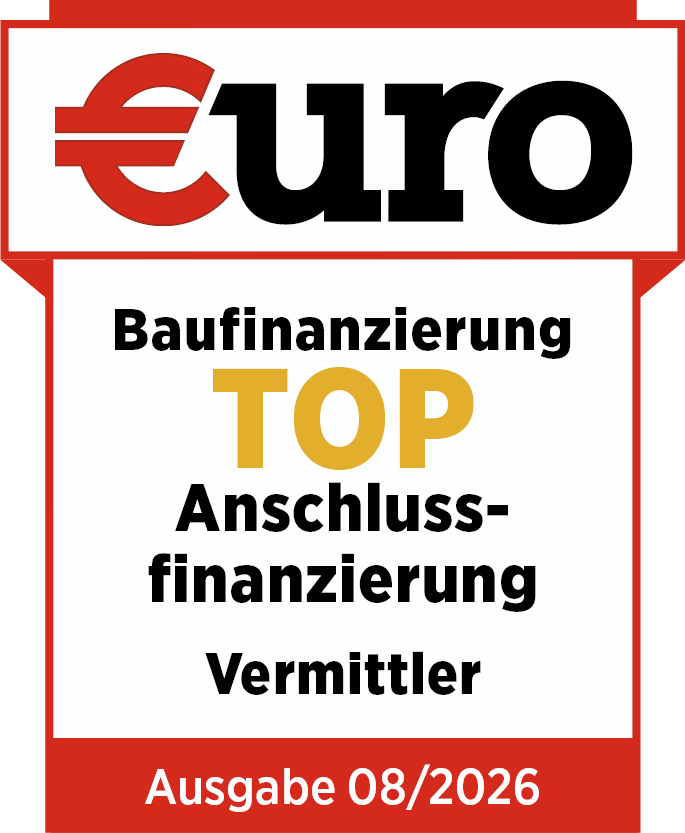 €uro-Siegel 2026 „Top Anschlussfinanzierung“ für Interhyp